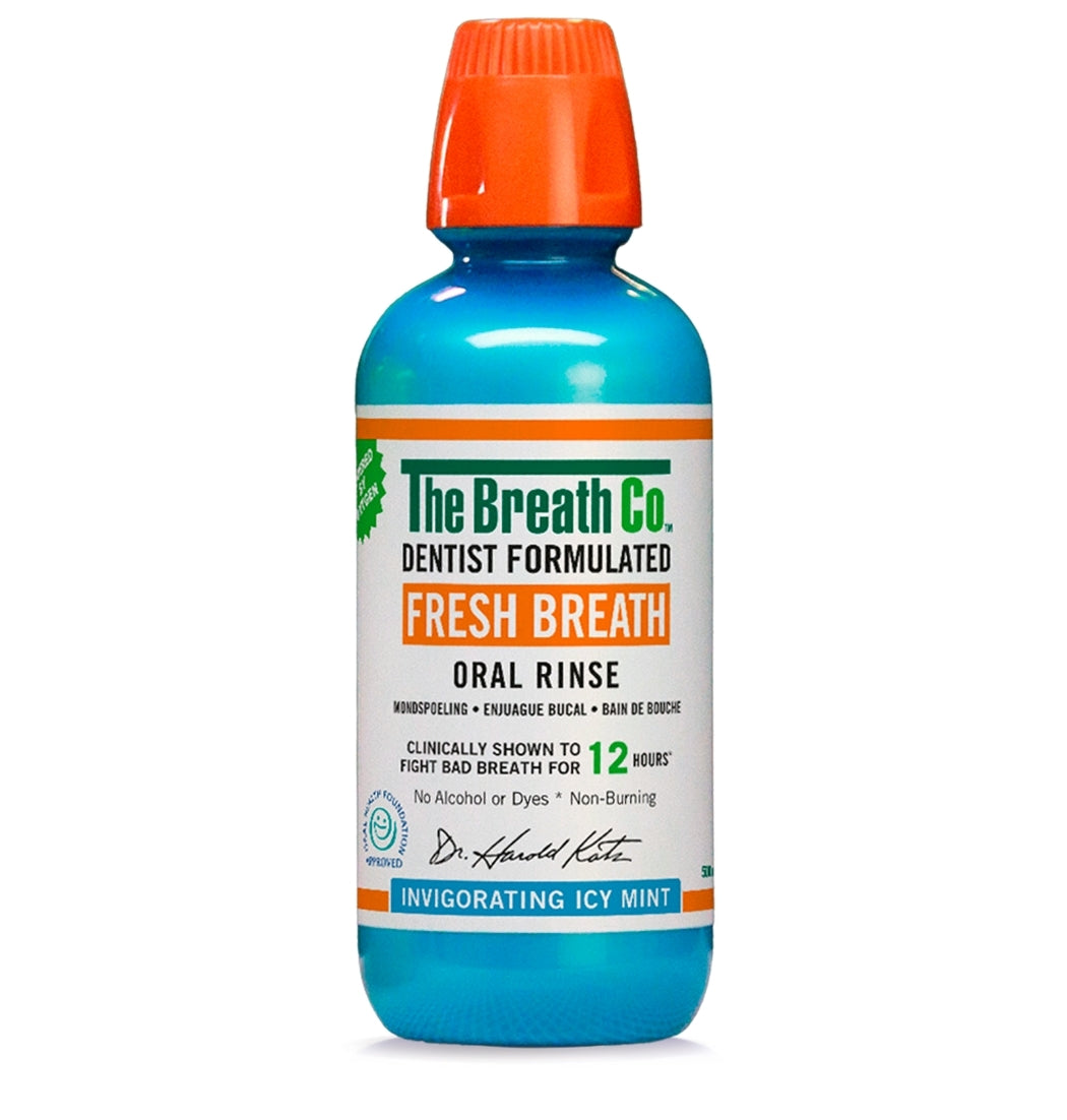 Enjuague Bucal sin Alcohol Anti Halitosis Sabor Icy Mint - 500 ml