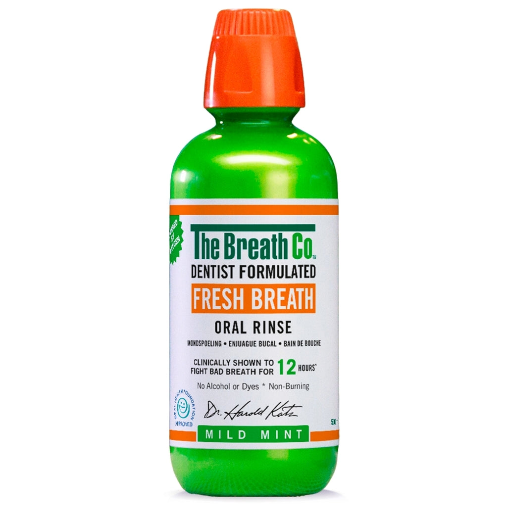 Alcohol-Free Anti-Halitosis Mouthwash Mild Mint Flavor - 500 ml